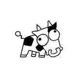 Cow  JDM Sticker