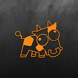 Cow  JDM Sticker