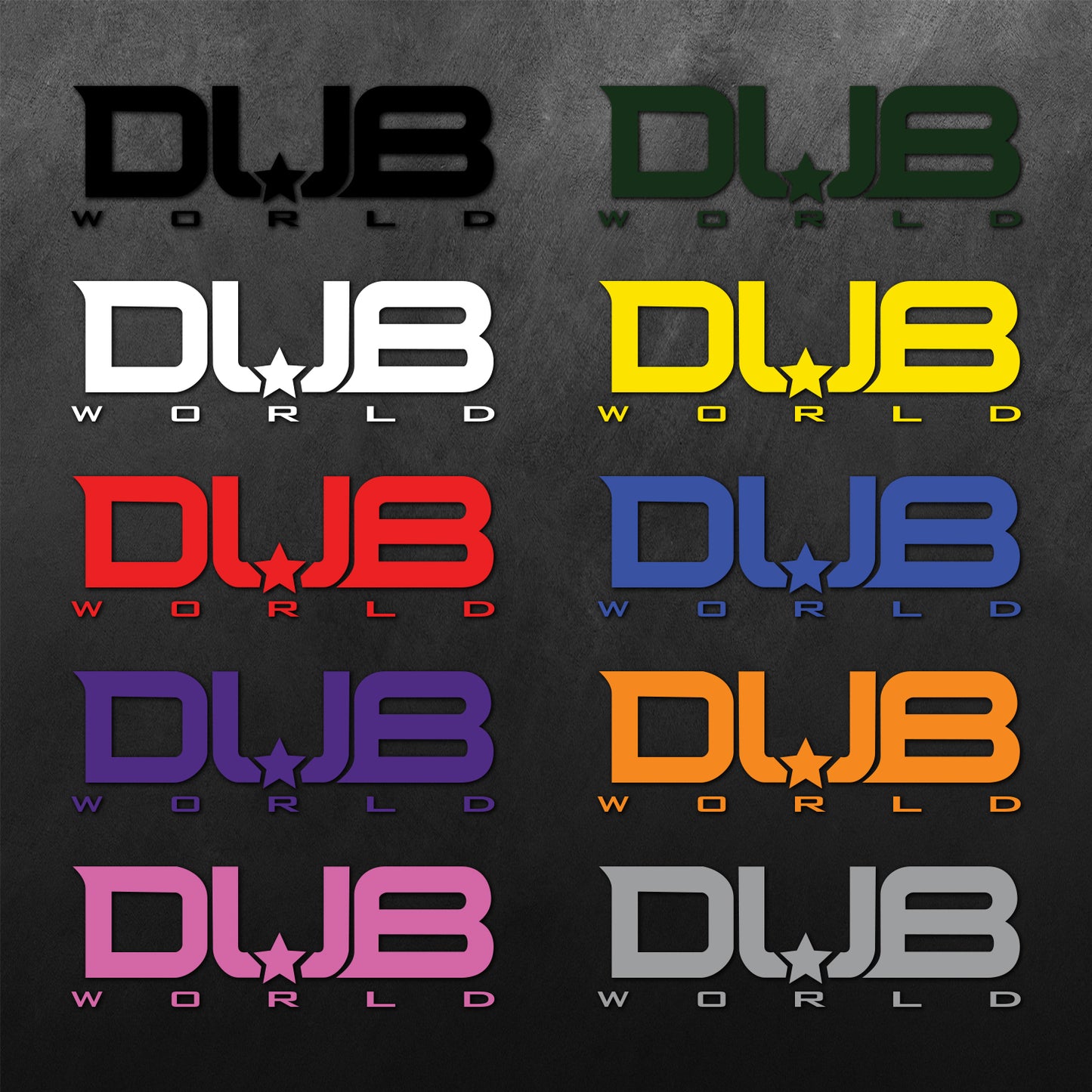 Dub World Sticker