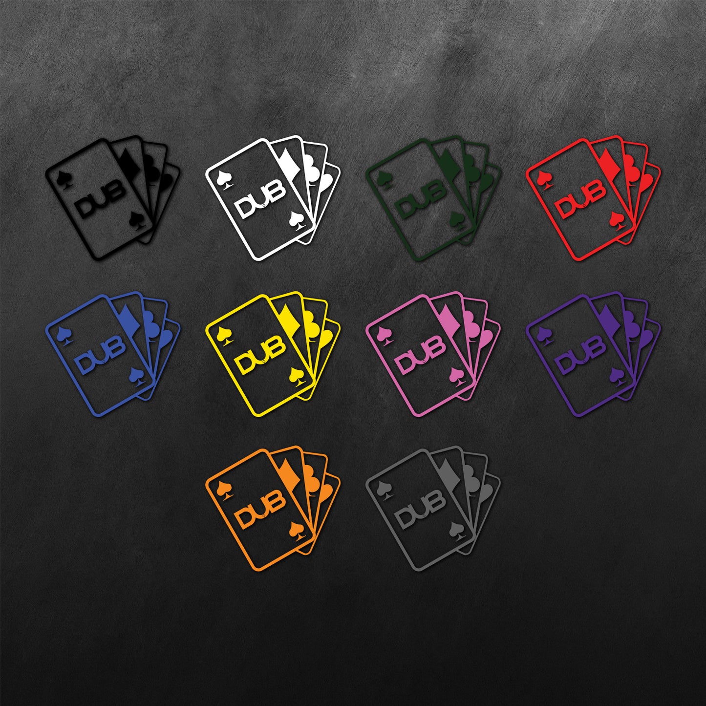 Dub Card Sticker