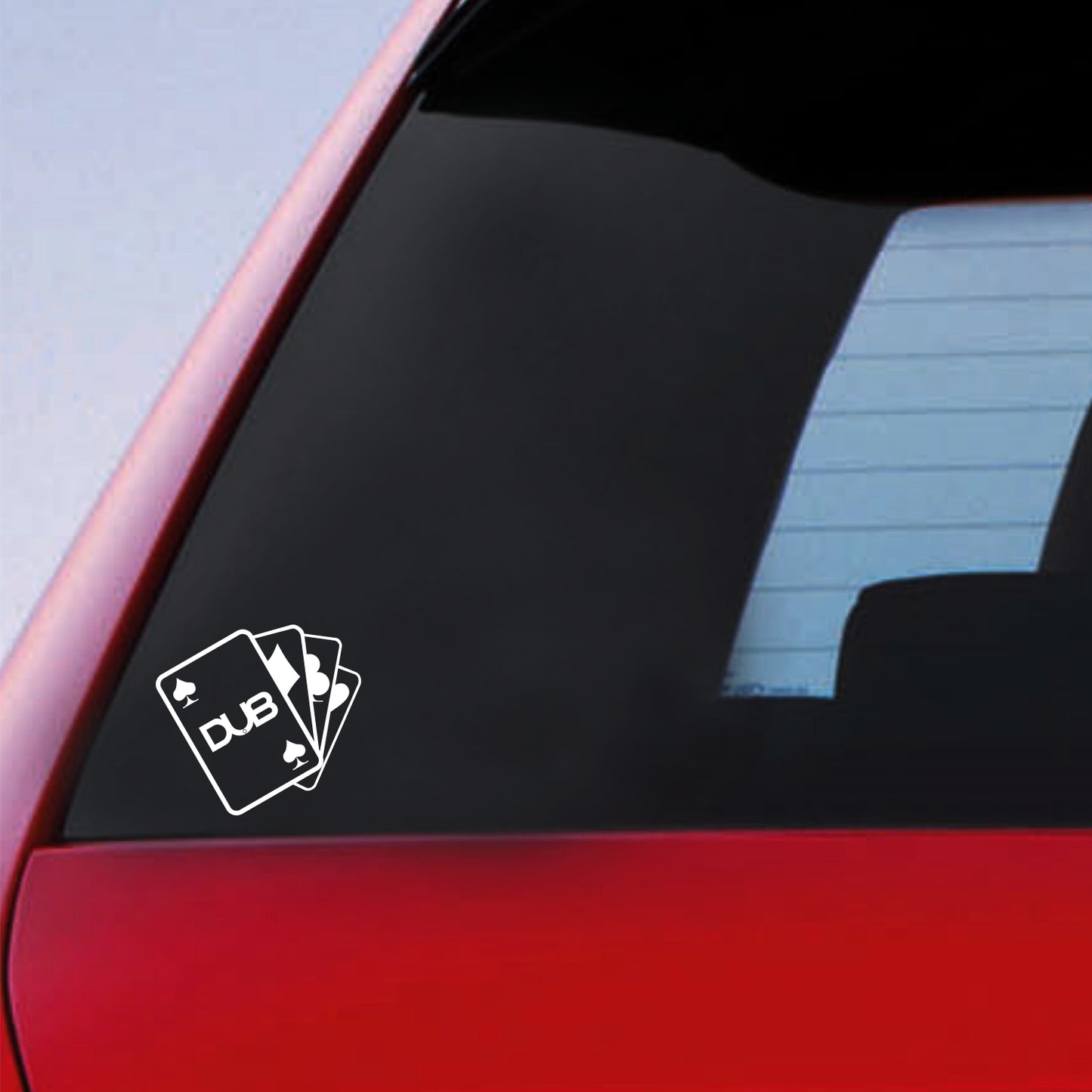Dub Card Sticker