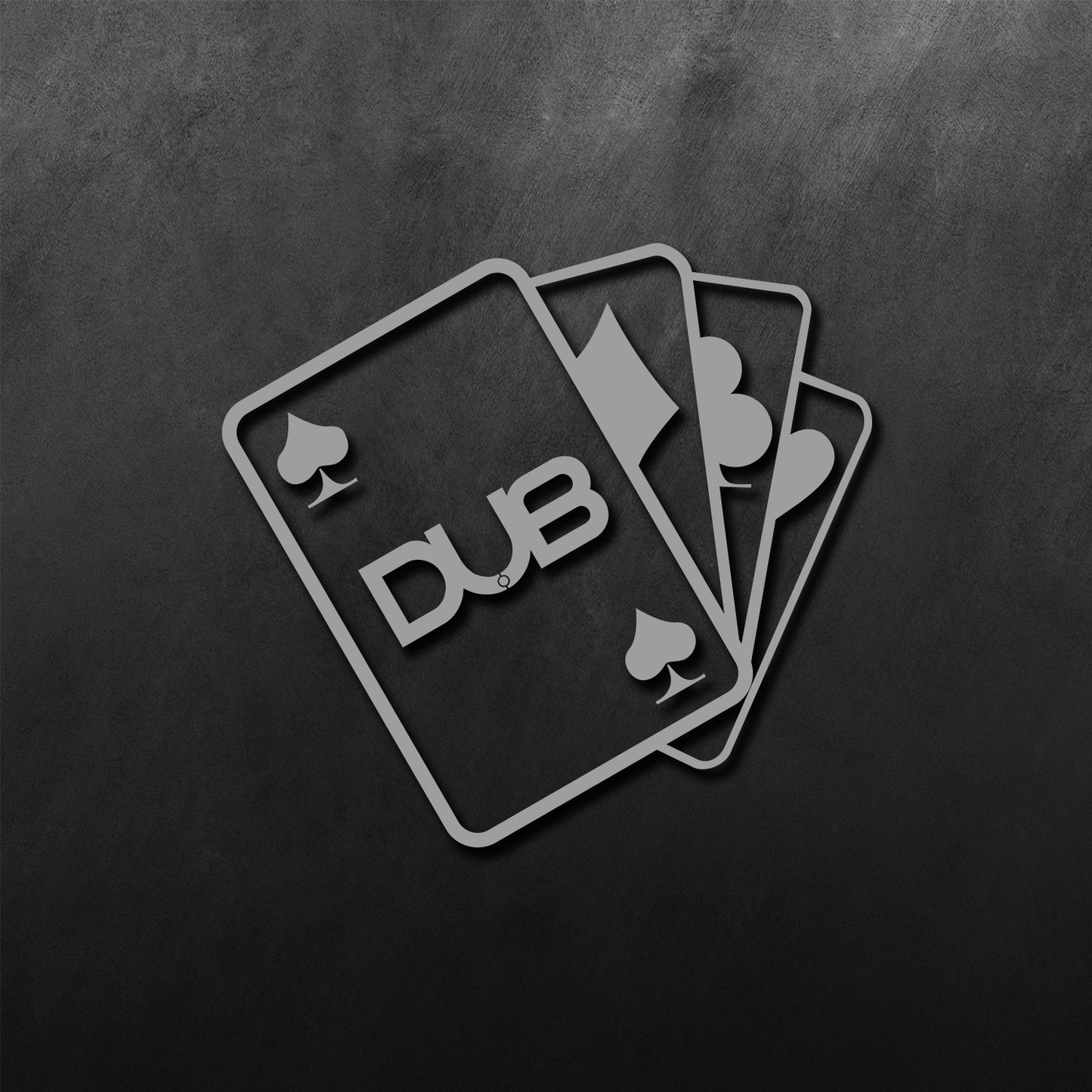 Dub Card Sticker