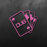 Dub Card Sticker