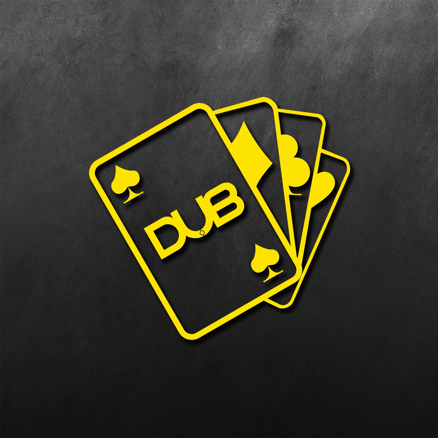 Dub Card Sticker