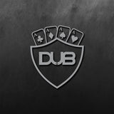 Dub Card Shild Sticker