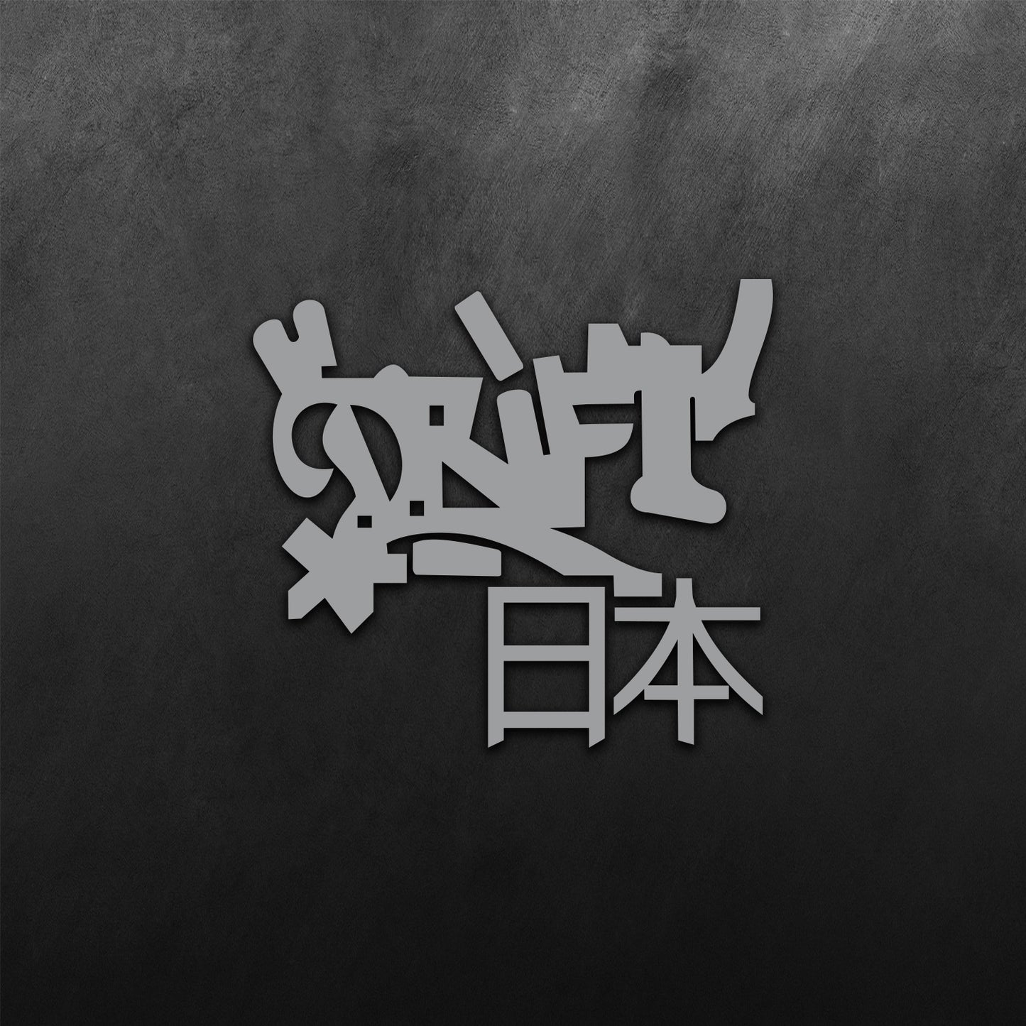 Graffiti Drift Japan Sticker