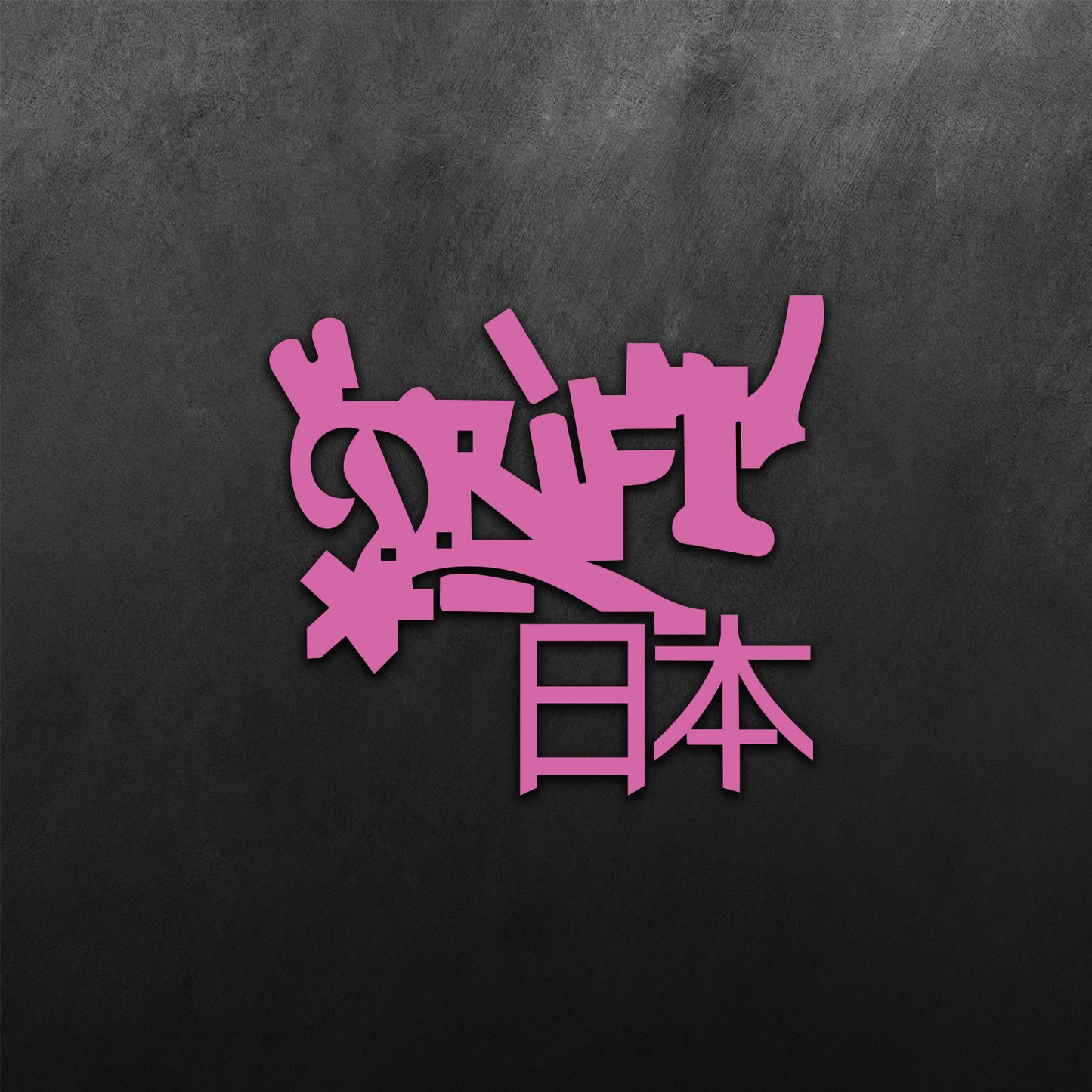 Graffiti Drift Japan Sticker