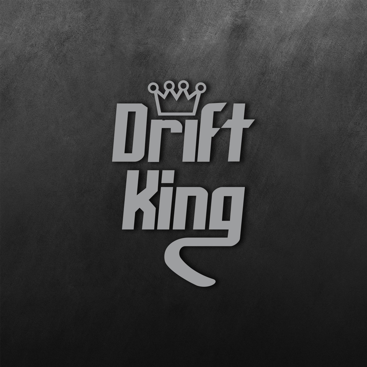 Drift King Crown Road Sticker