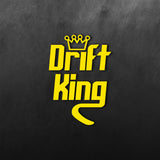 Drift King Crown Road Sticker