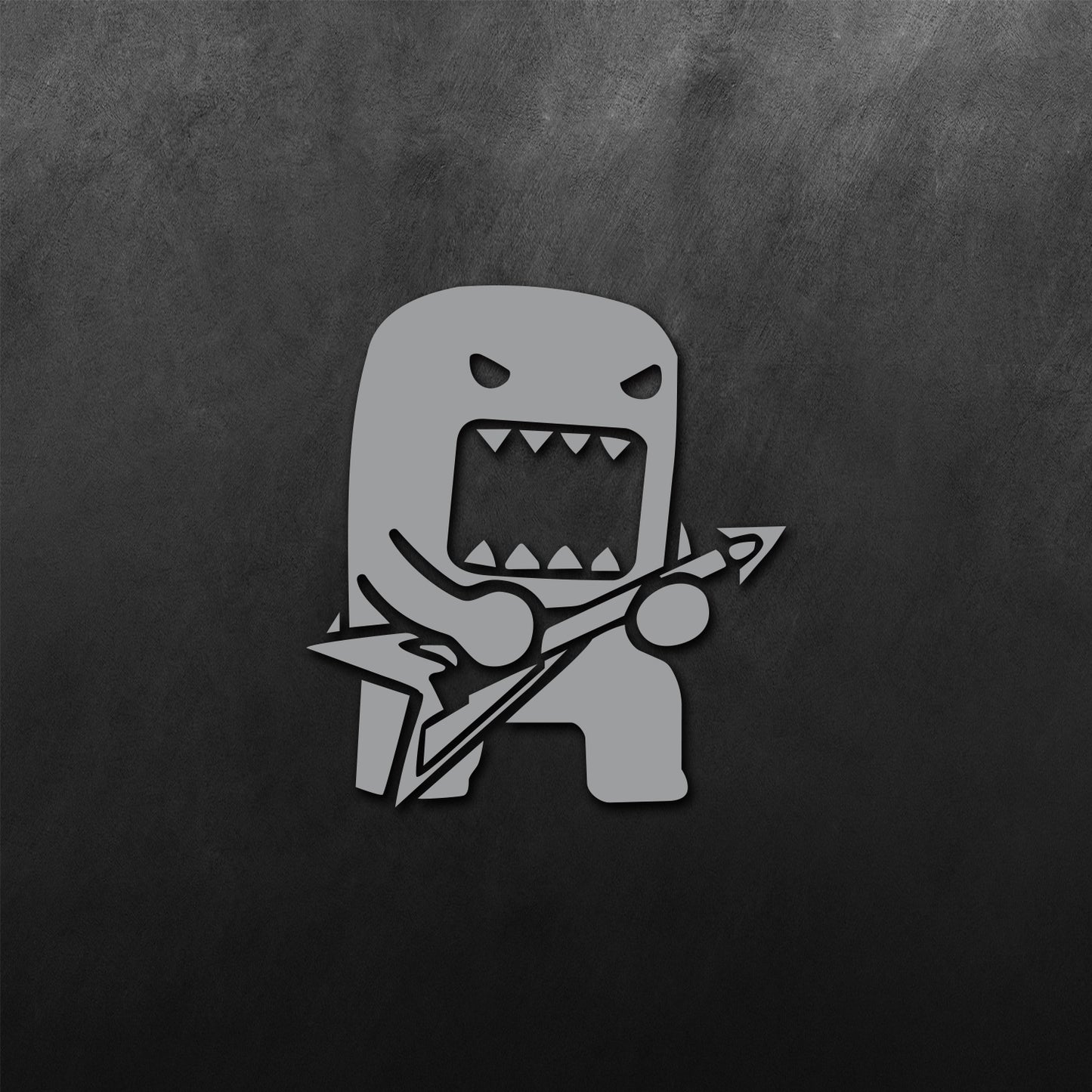 Domo Guitar Sticker