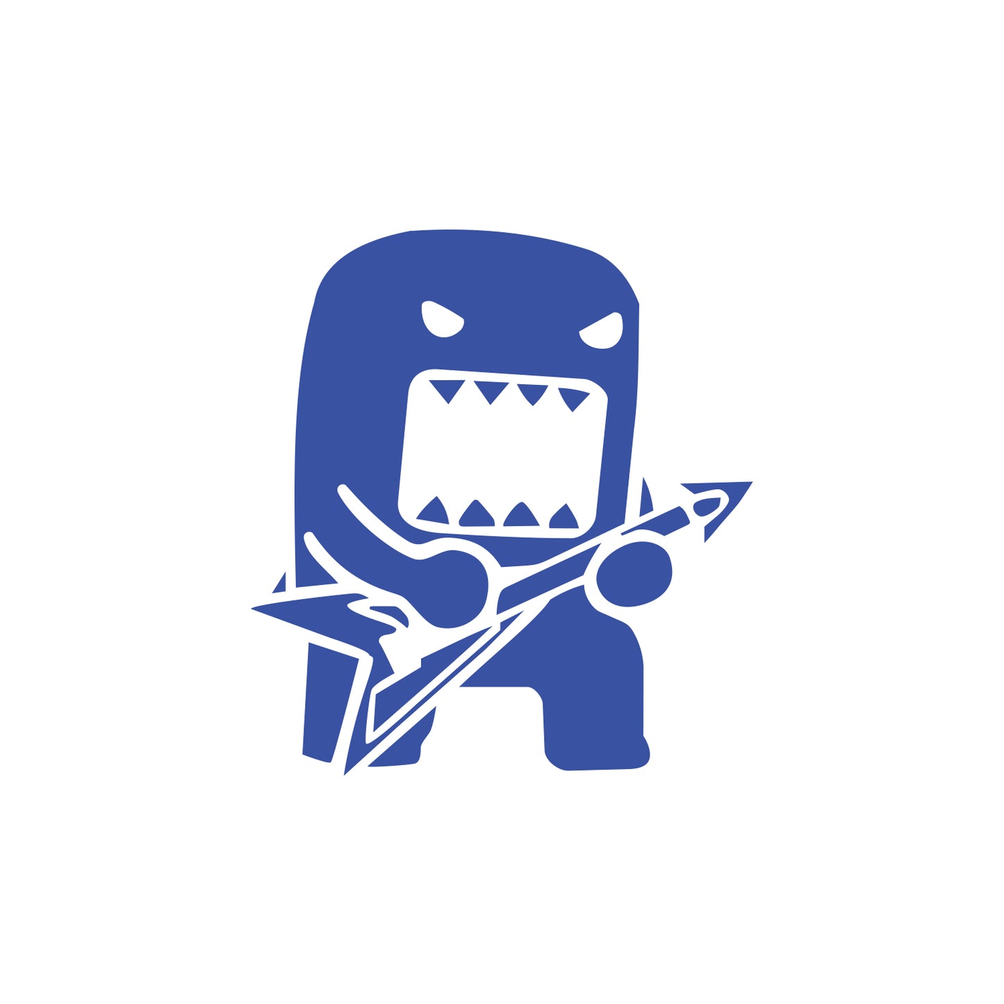 Domo Guitar Sticker