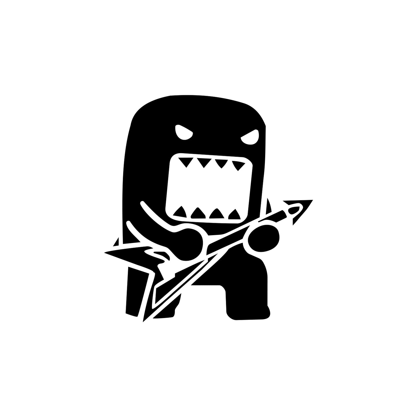 Domo Guitar Sticker