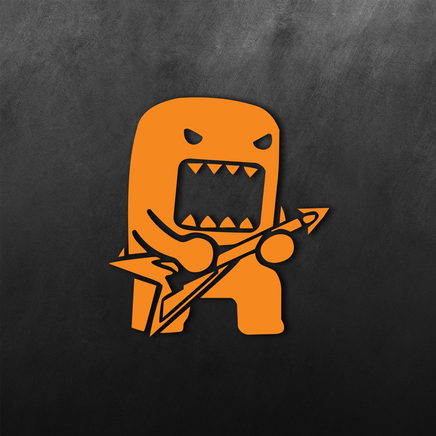 Domo Guitar Sticker