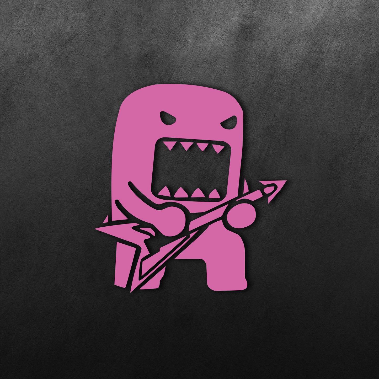 Domo Guitar Sticker
