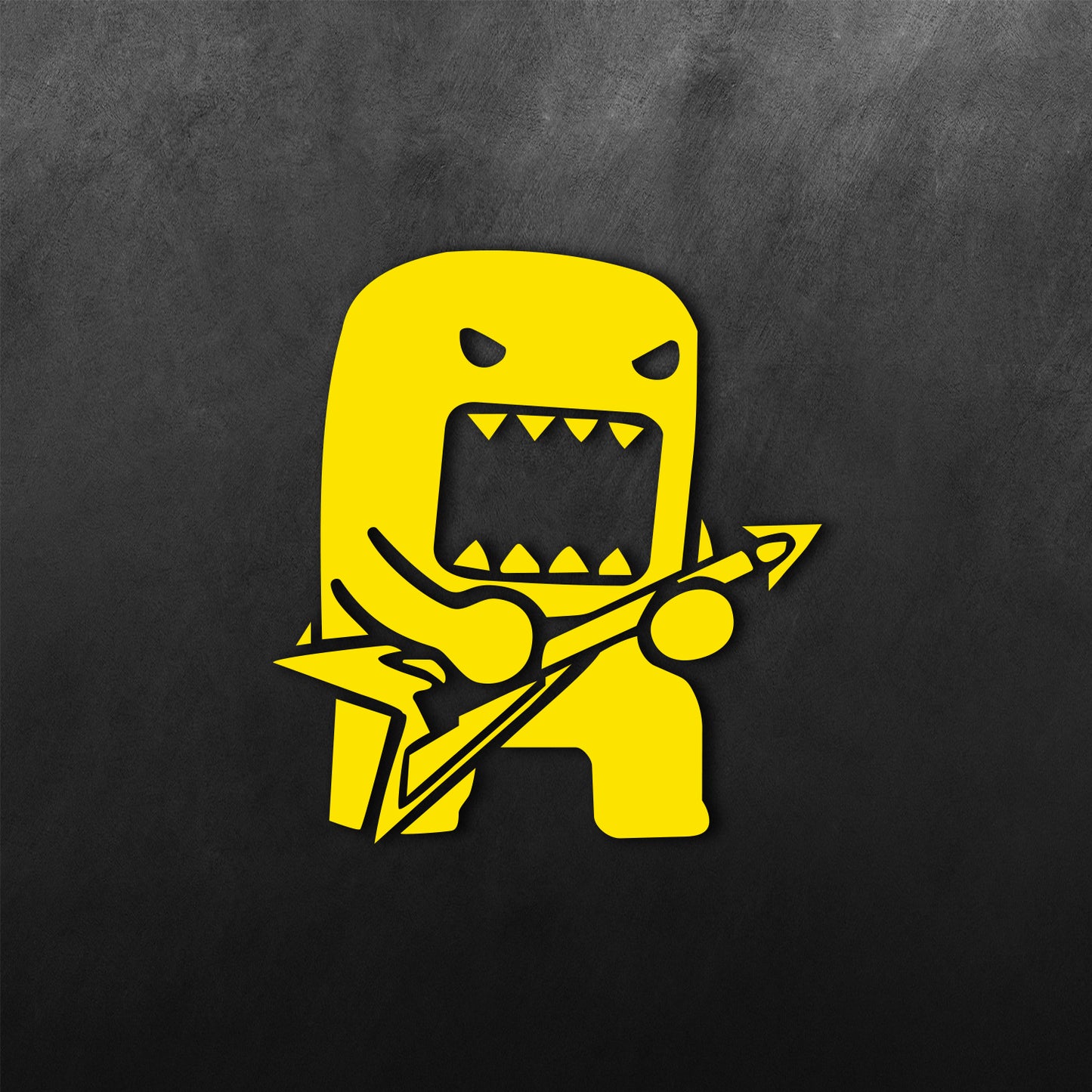 Domo Guitar Sticker