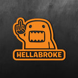 Domo Hellabroke Sticker