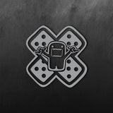 Domo Metal Sticker