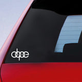 Dope Audi Sticker