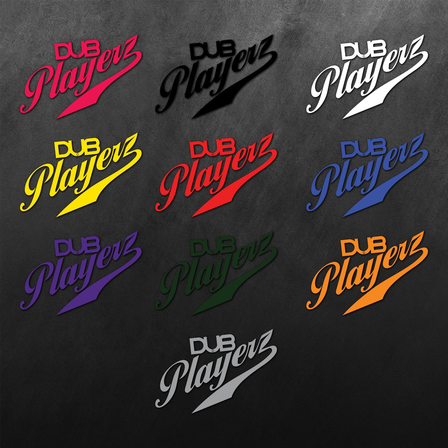 Dub Playerz Sticker