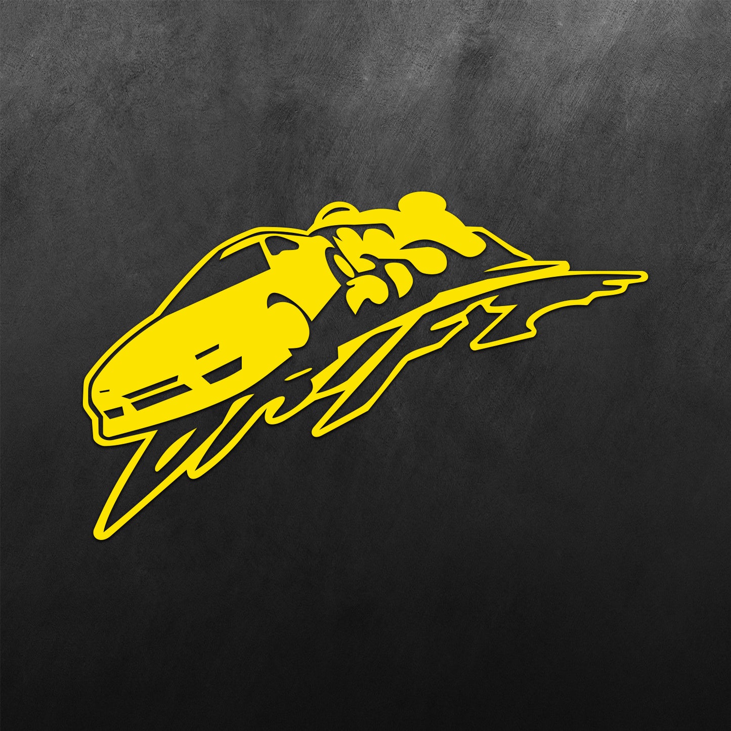 Drift Car Stiker