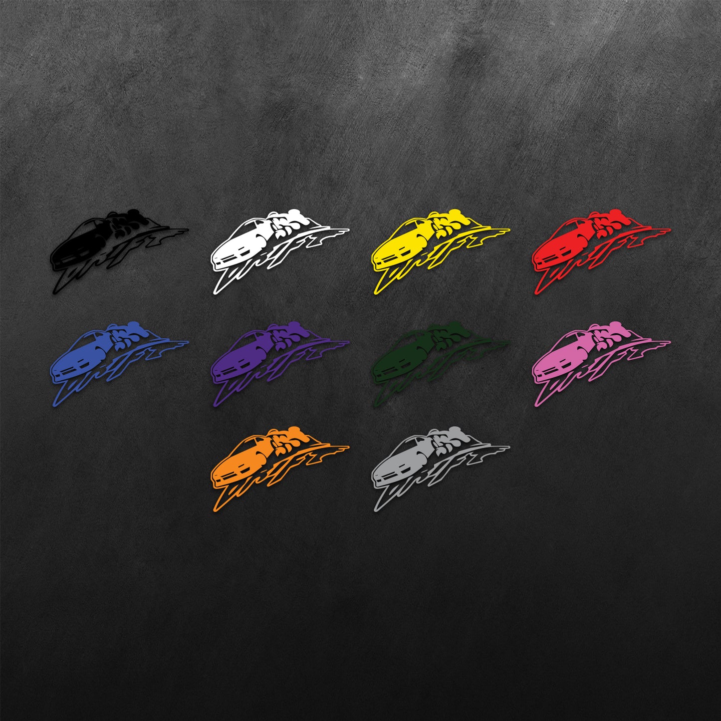 Drift Car Stiker
