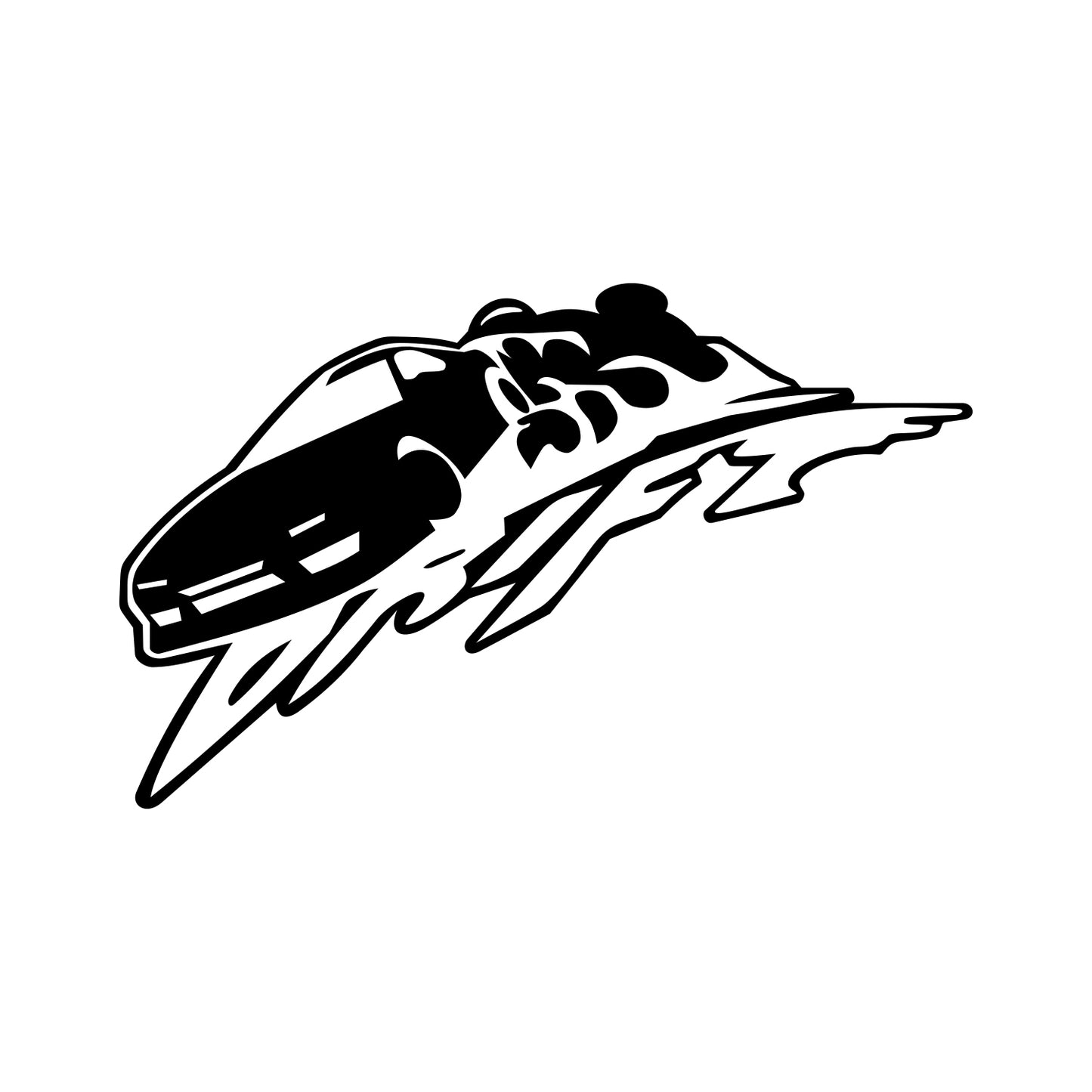 Drift Car Stiker