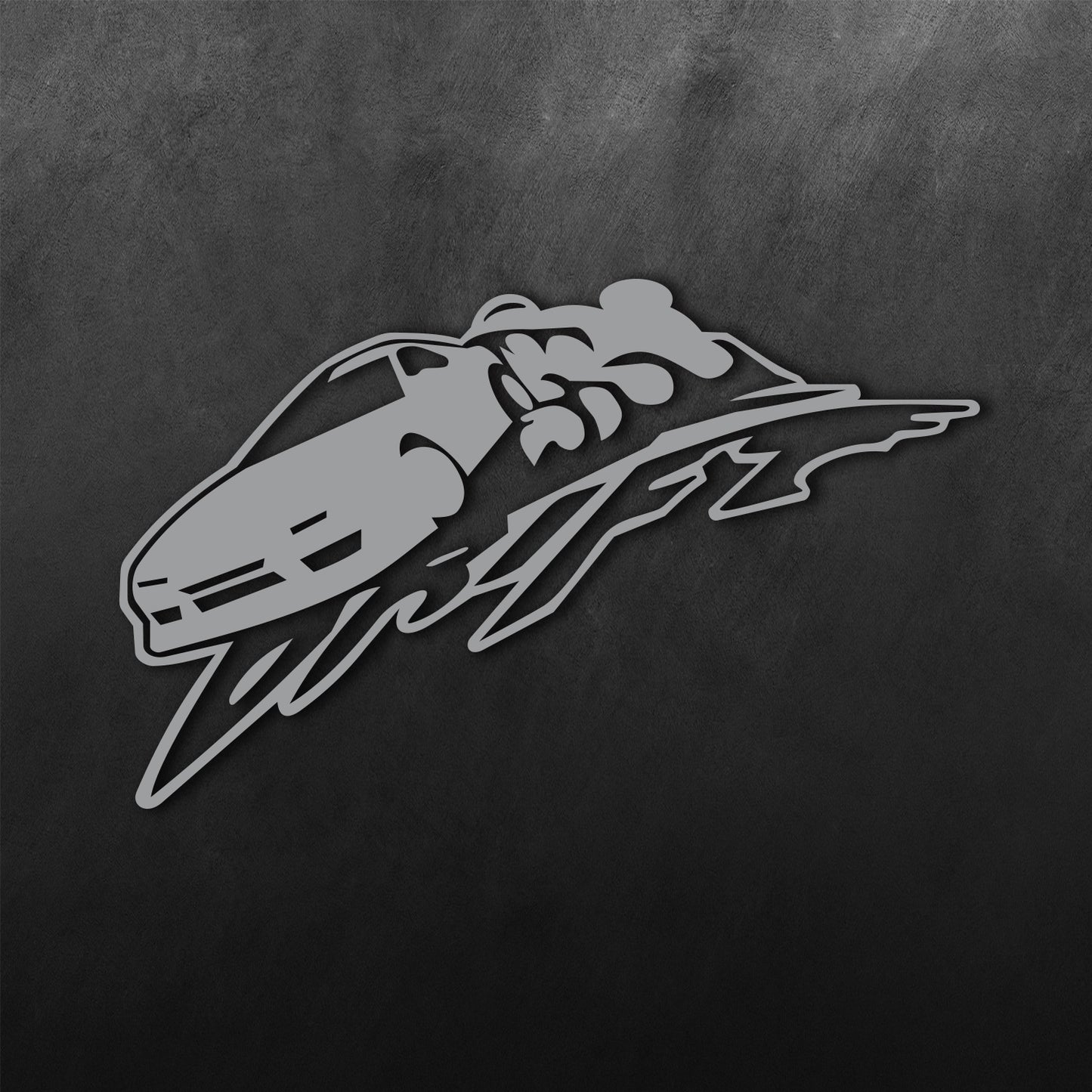Drift Car Stiker