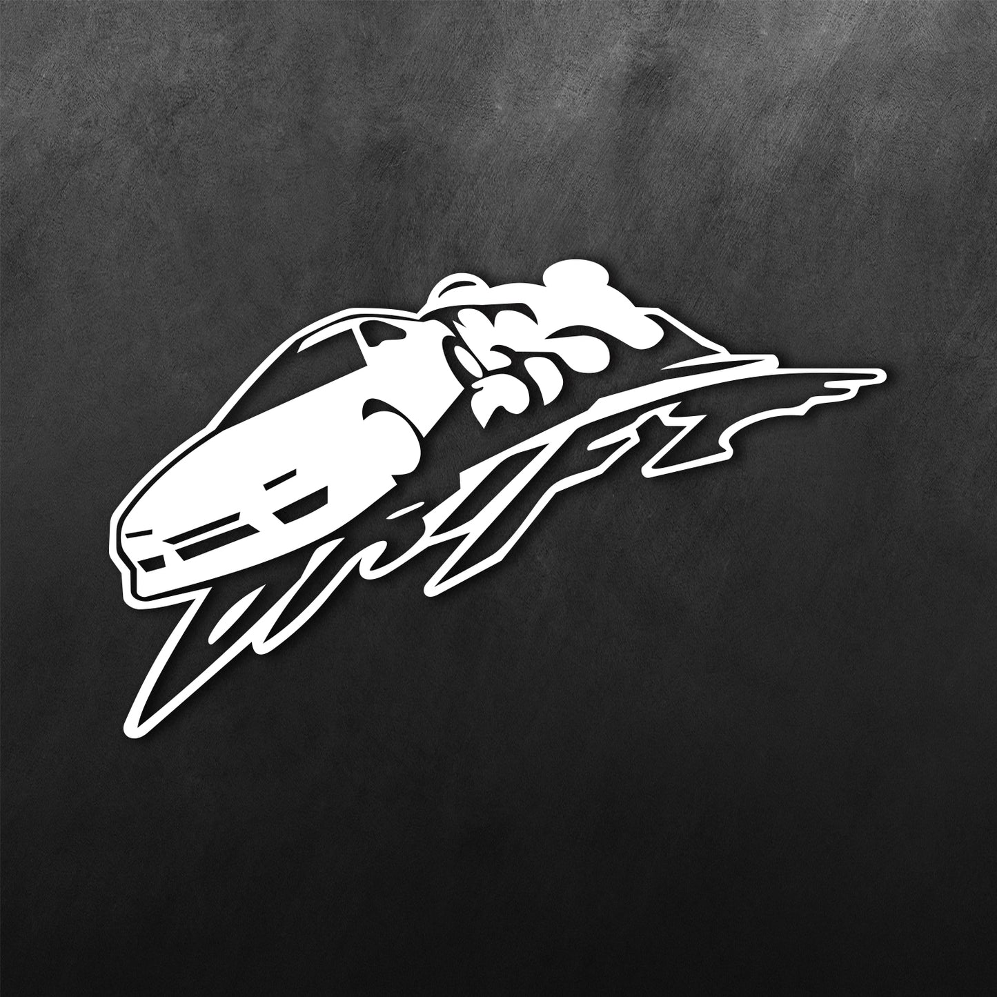 Drift Car Stiker