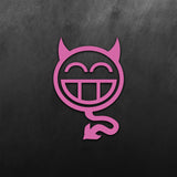Emoticon Big Grin Devil Sticker