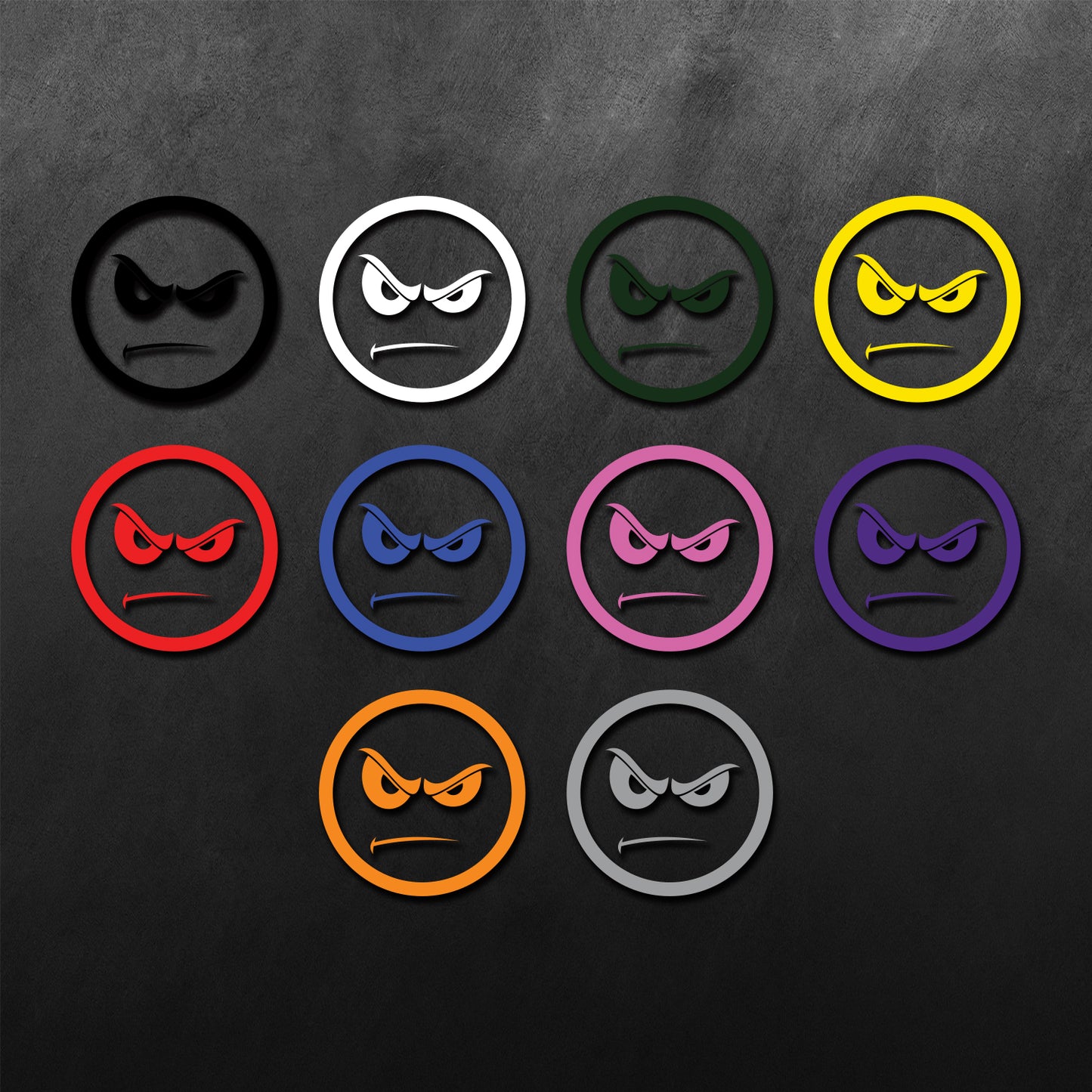Emoticon No Fear Sticker
