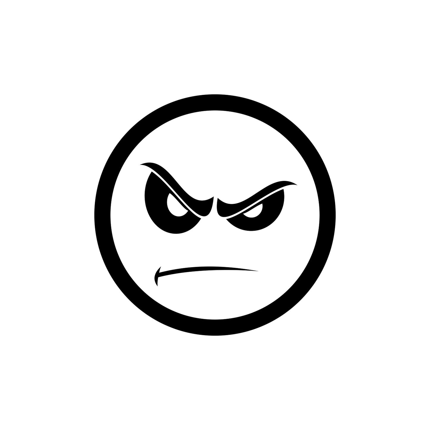 Emoticon No Fear Sticker
