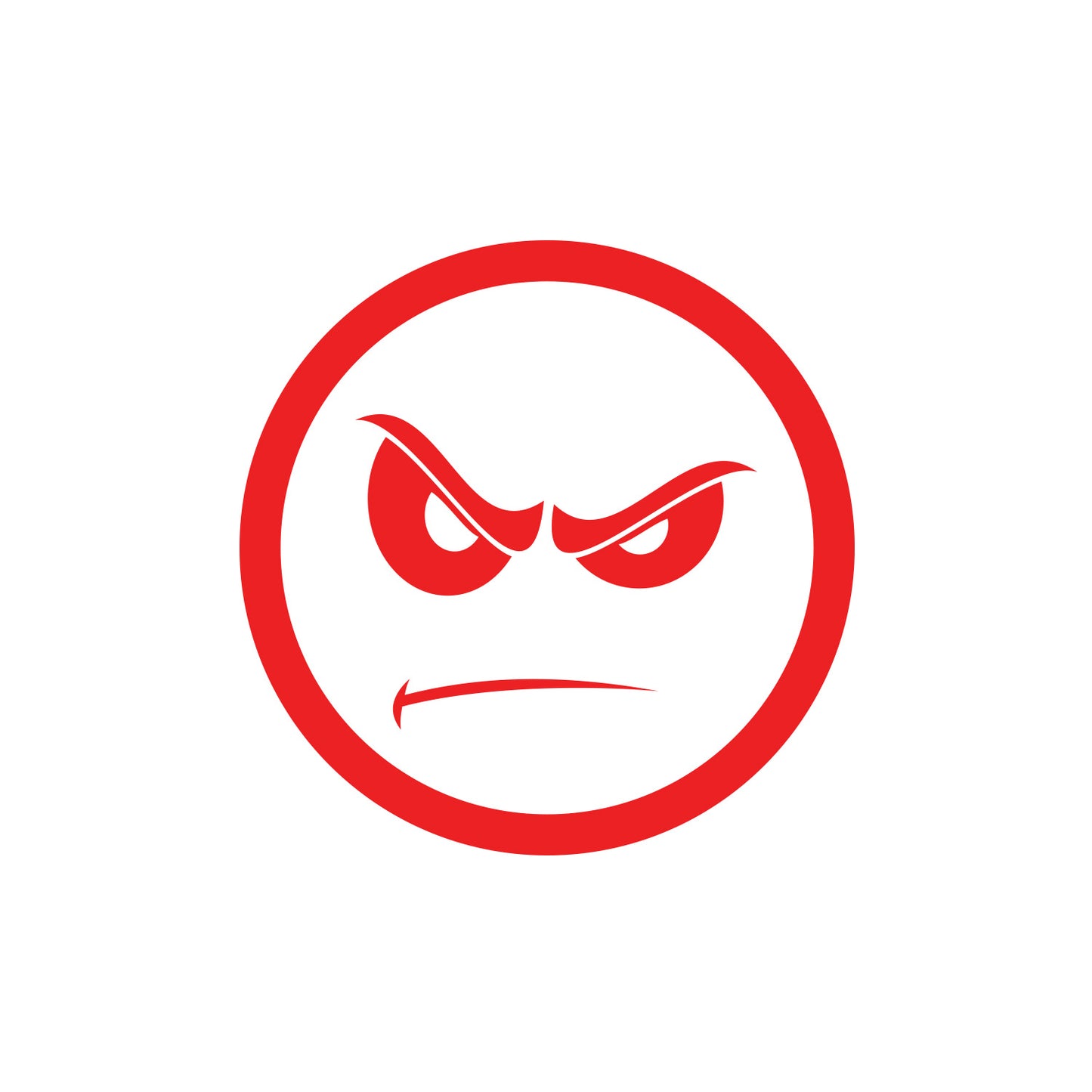 Emoticon No Fear Sticker