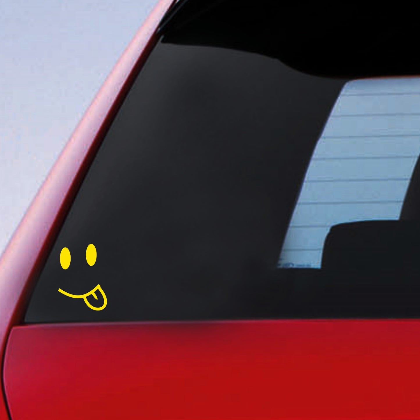 Emoticon Smile Tongue Sticker