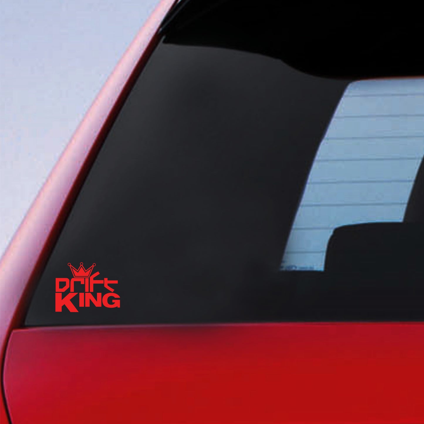 Graffiti Drift King Sticker