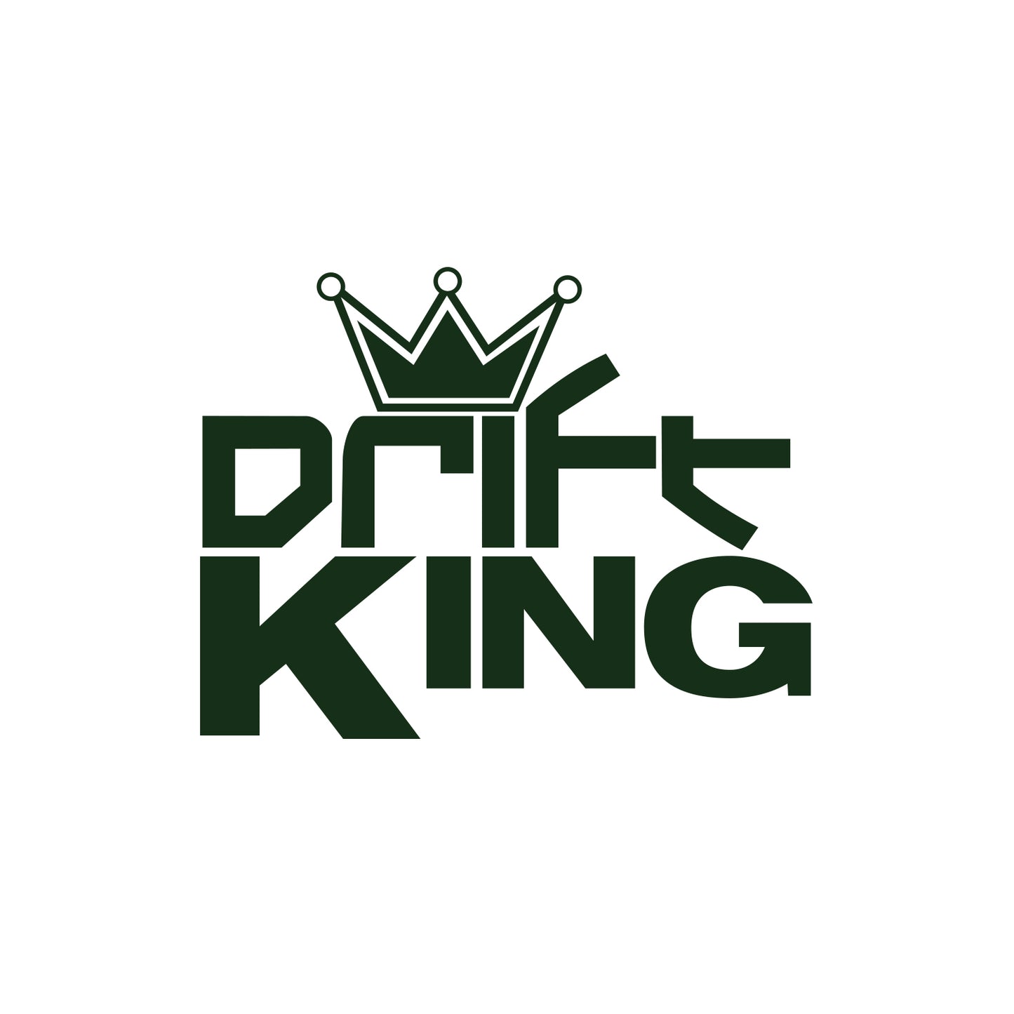 Graffiti Drift King Sticker