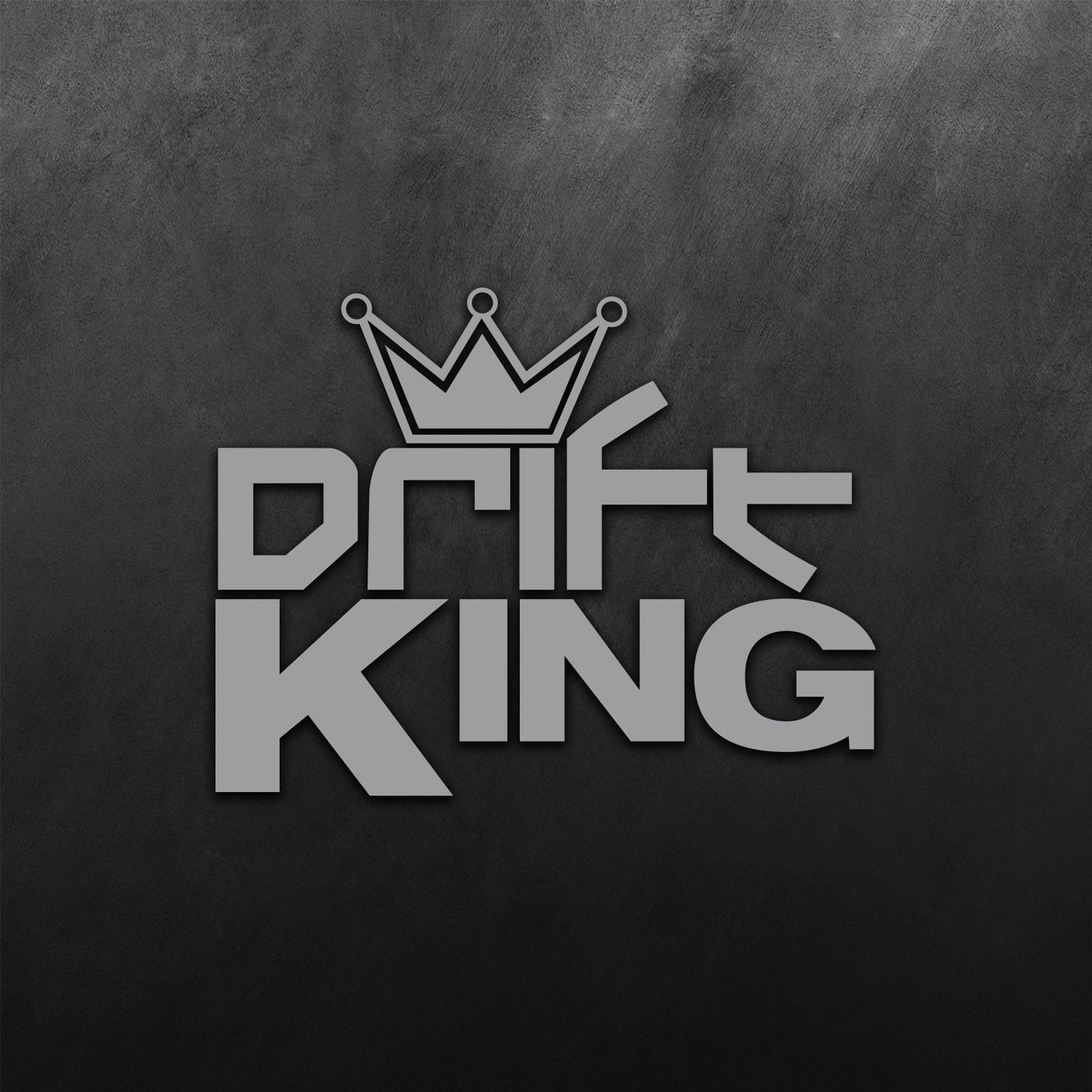 Graffiti Drift King Sticker