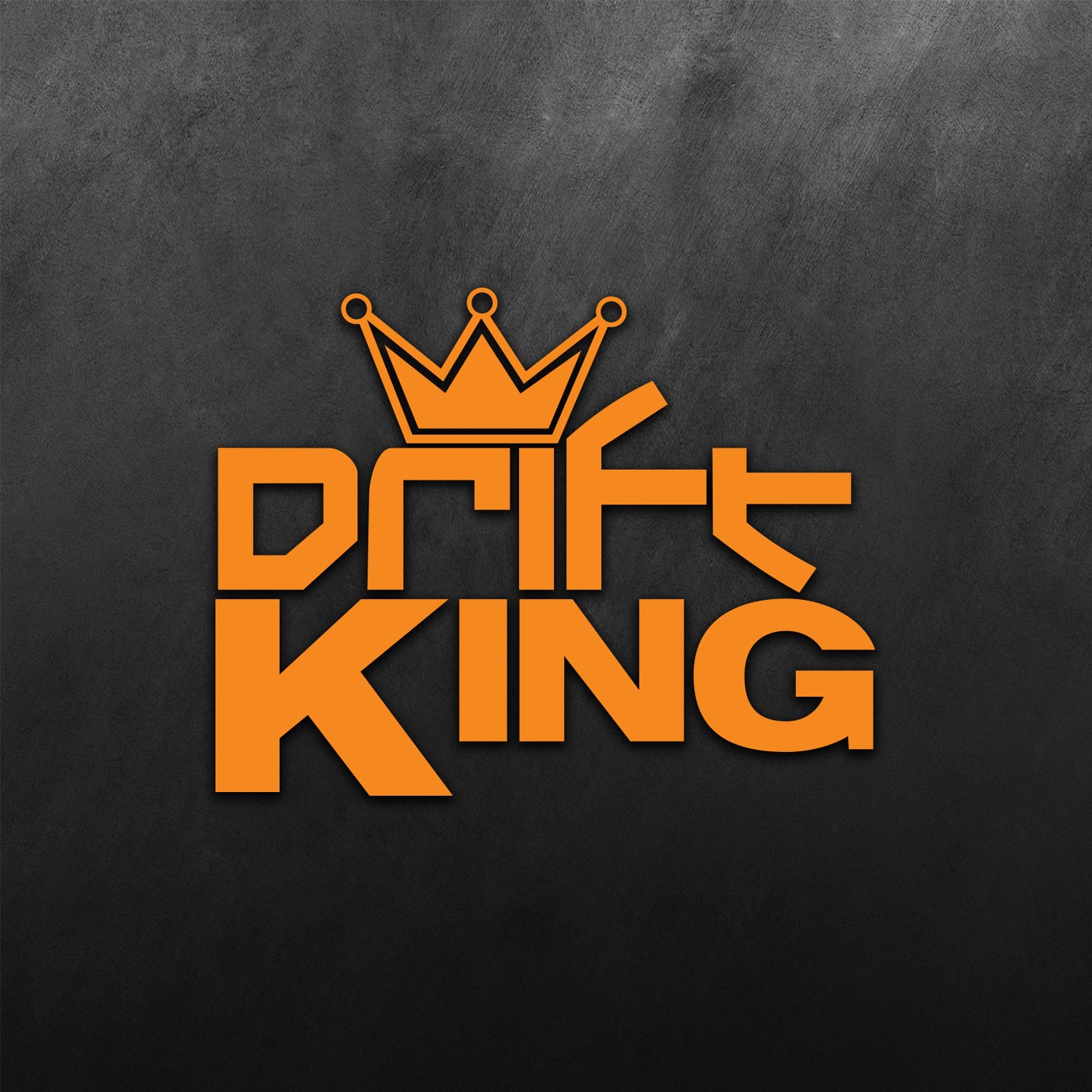 Graffiti Drift King Sticker