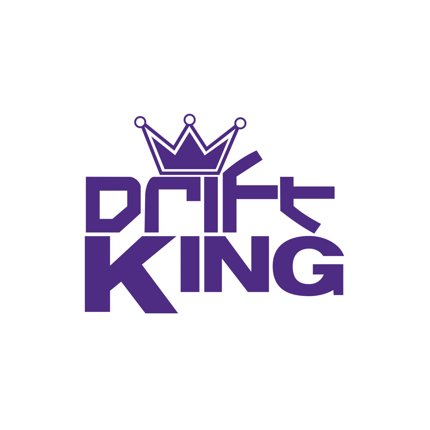 Graffiti Drift King Sticker