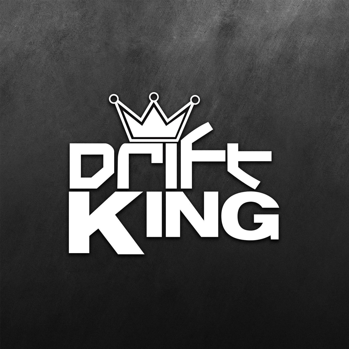 Graffiti Drift King Sticker