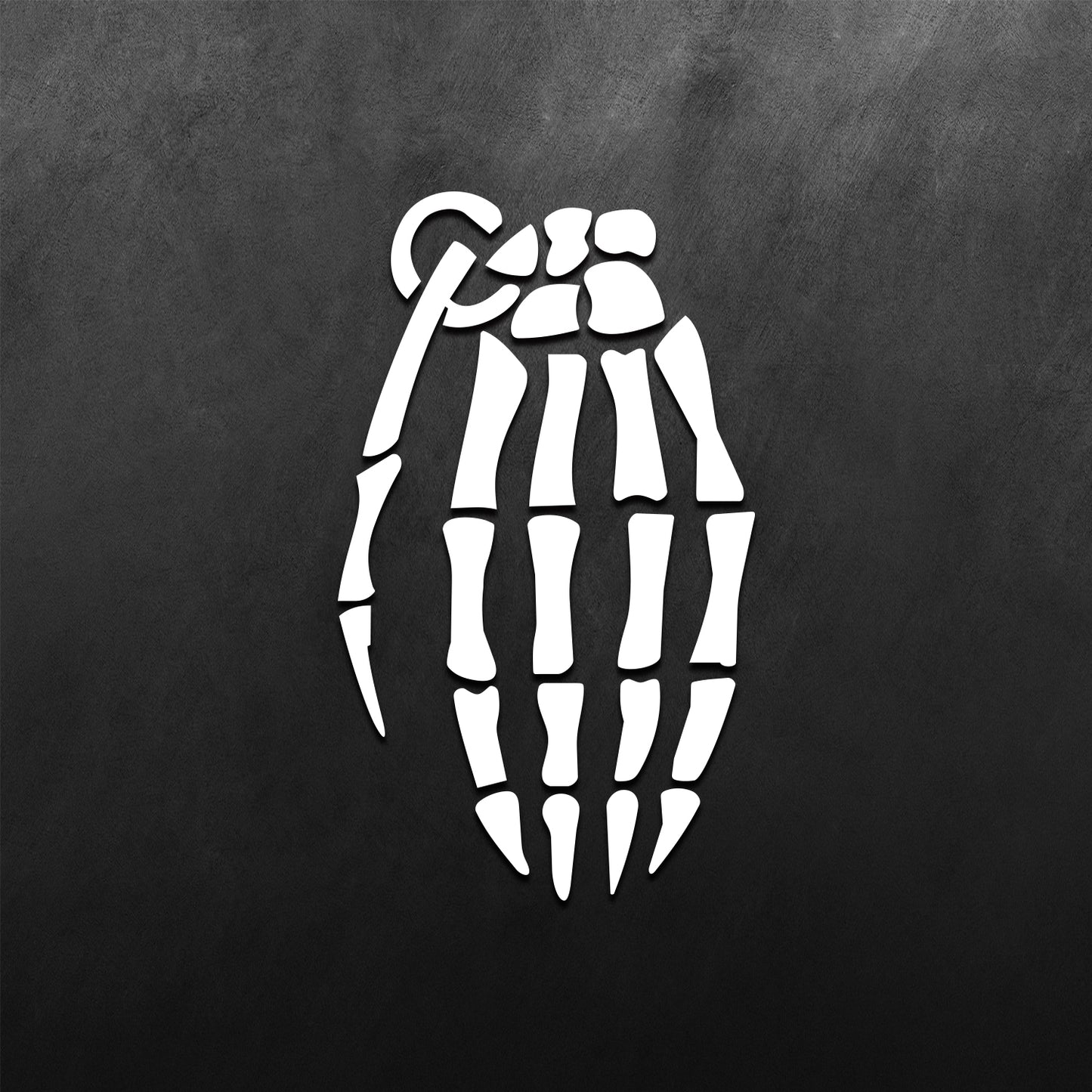 Grenade (Hand Skeleton) Sticker