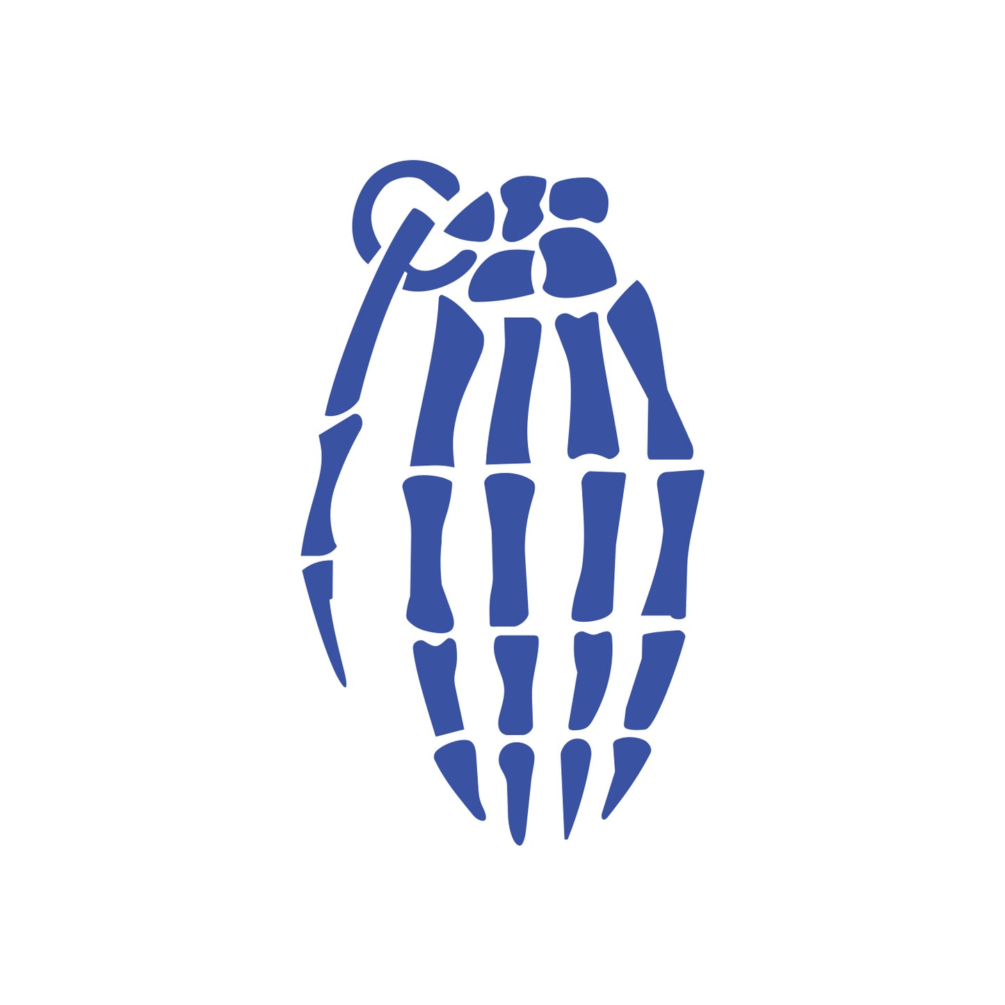 Grenade (Hand Skeleton) Sticker