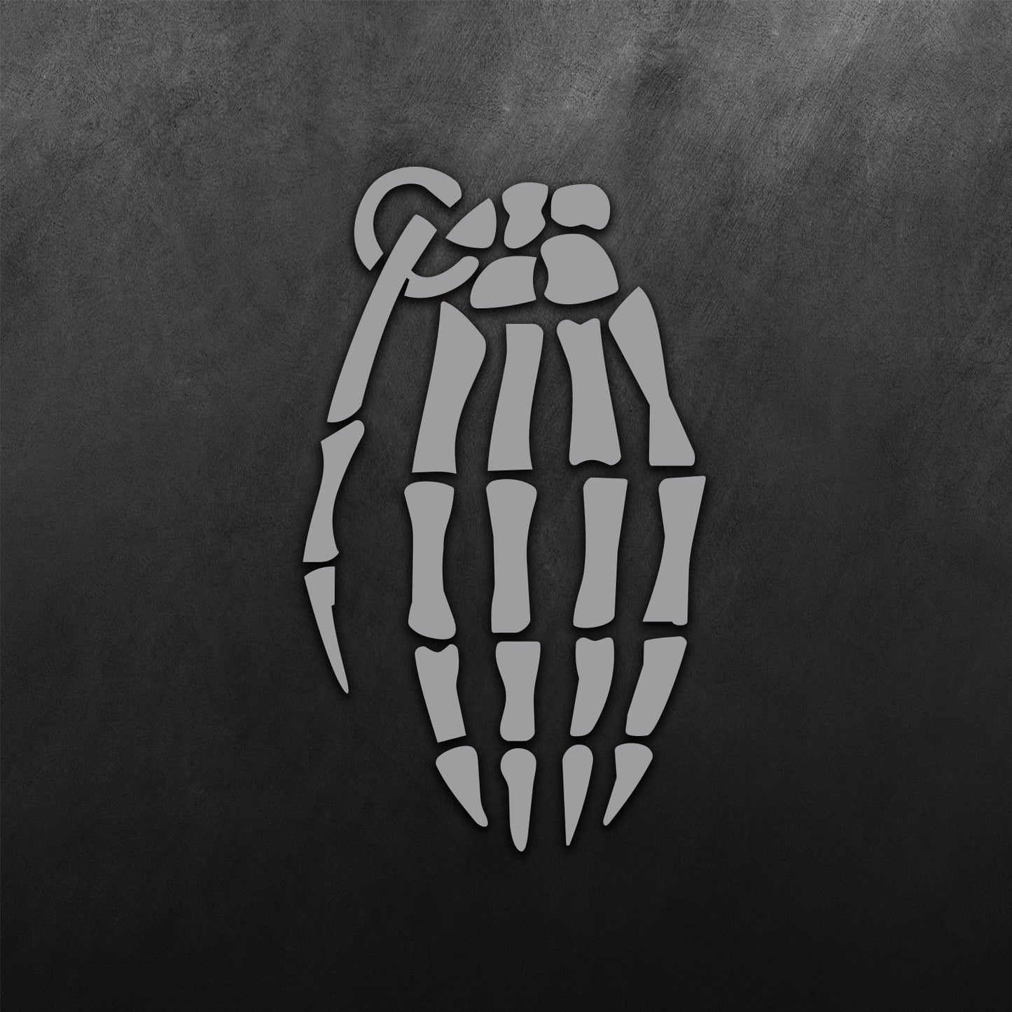 Grenade (Hand Skeleton) Sticker