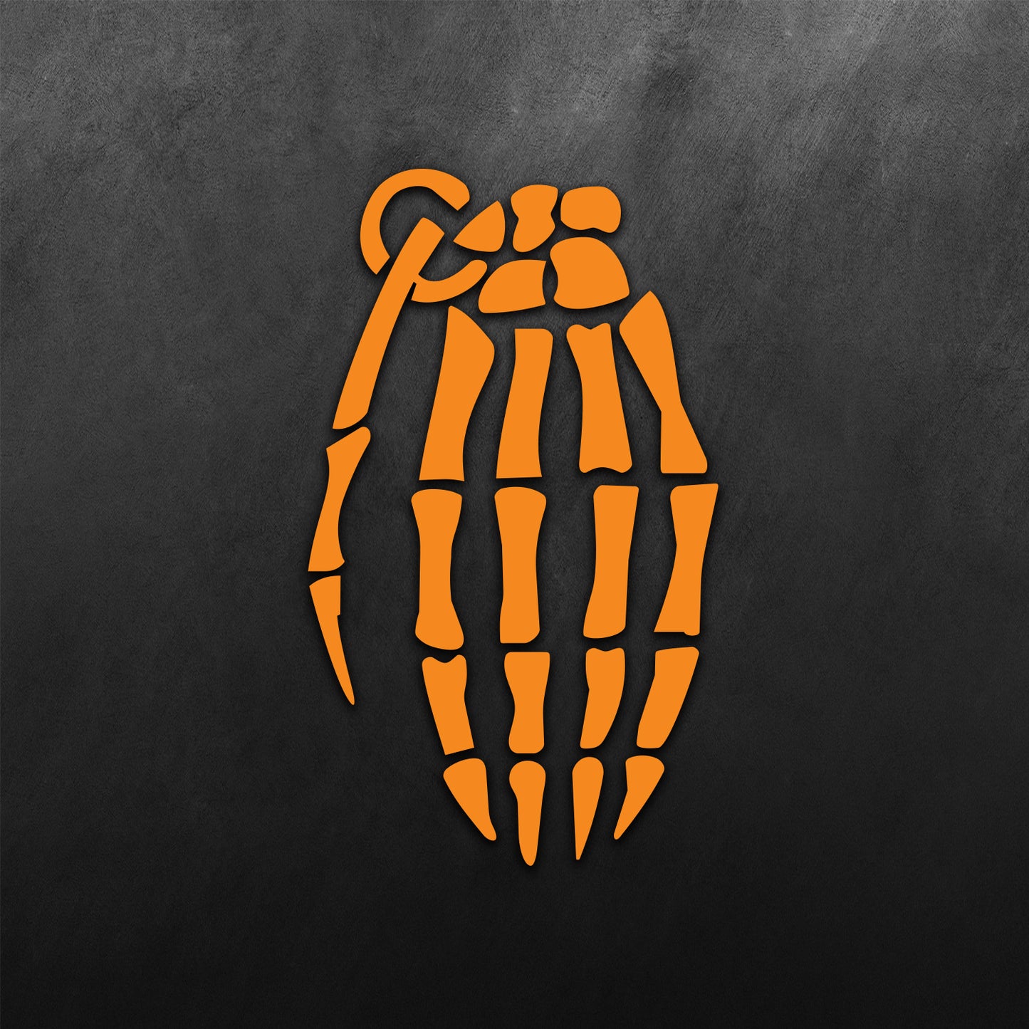 Grenade (Hand Skeleton) Sticker