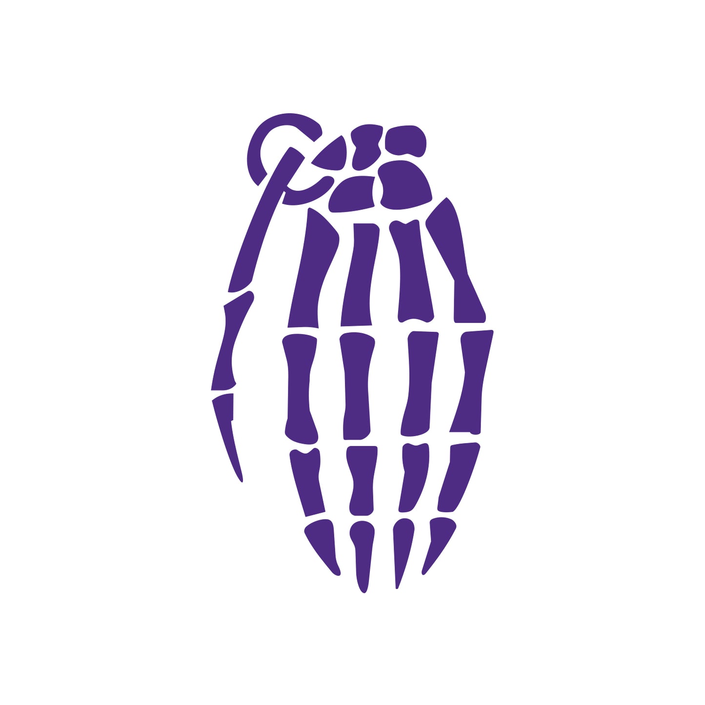 Grenade (Hand Skeleton) Sticker
