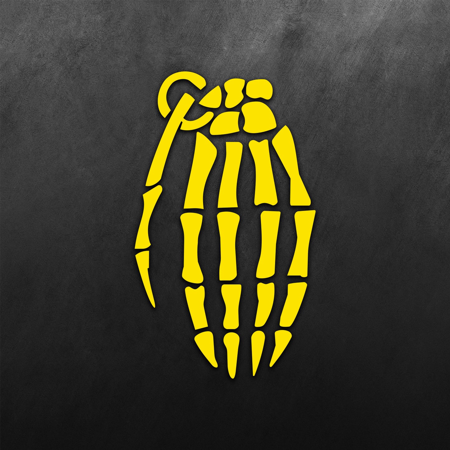 Grenade (Hand Skeleton) Sticker