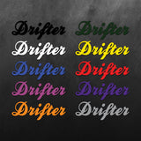 Graffiti Drifter Sticker