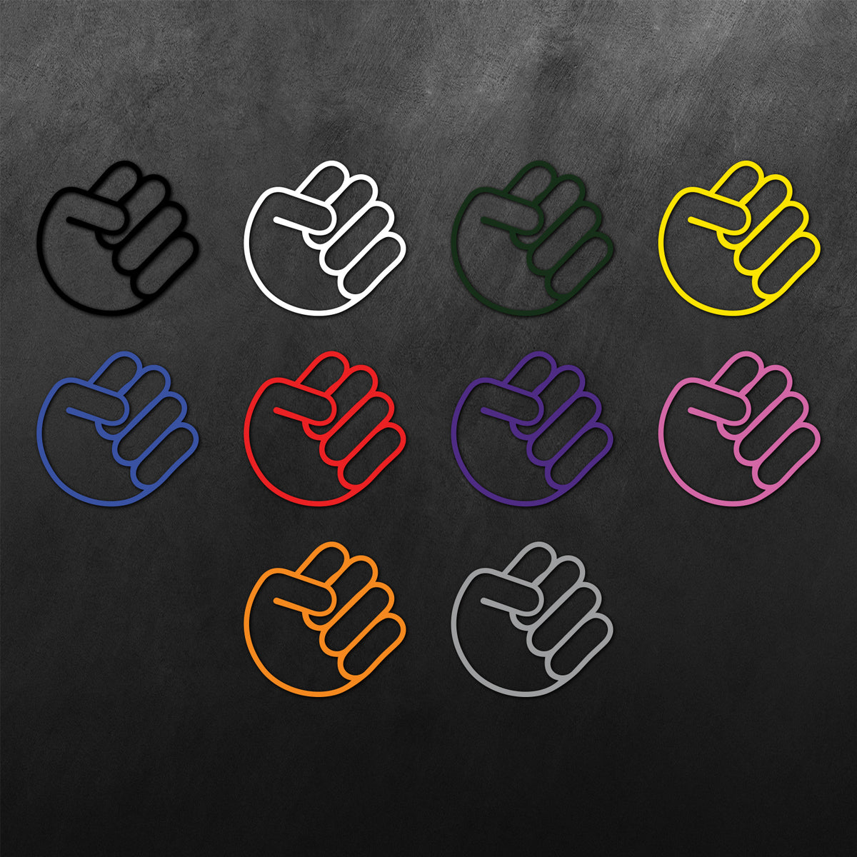 Jdm Rocker Hand JDM Punch Hand Sticker – Retrobot