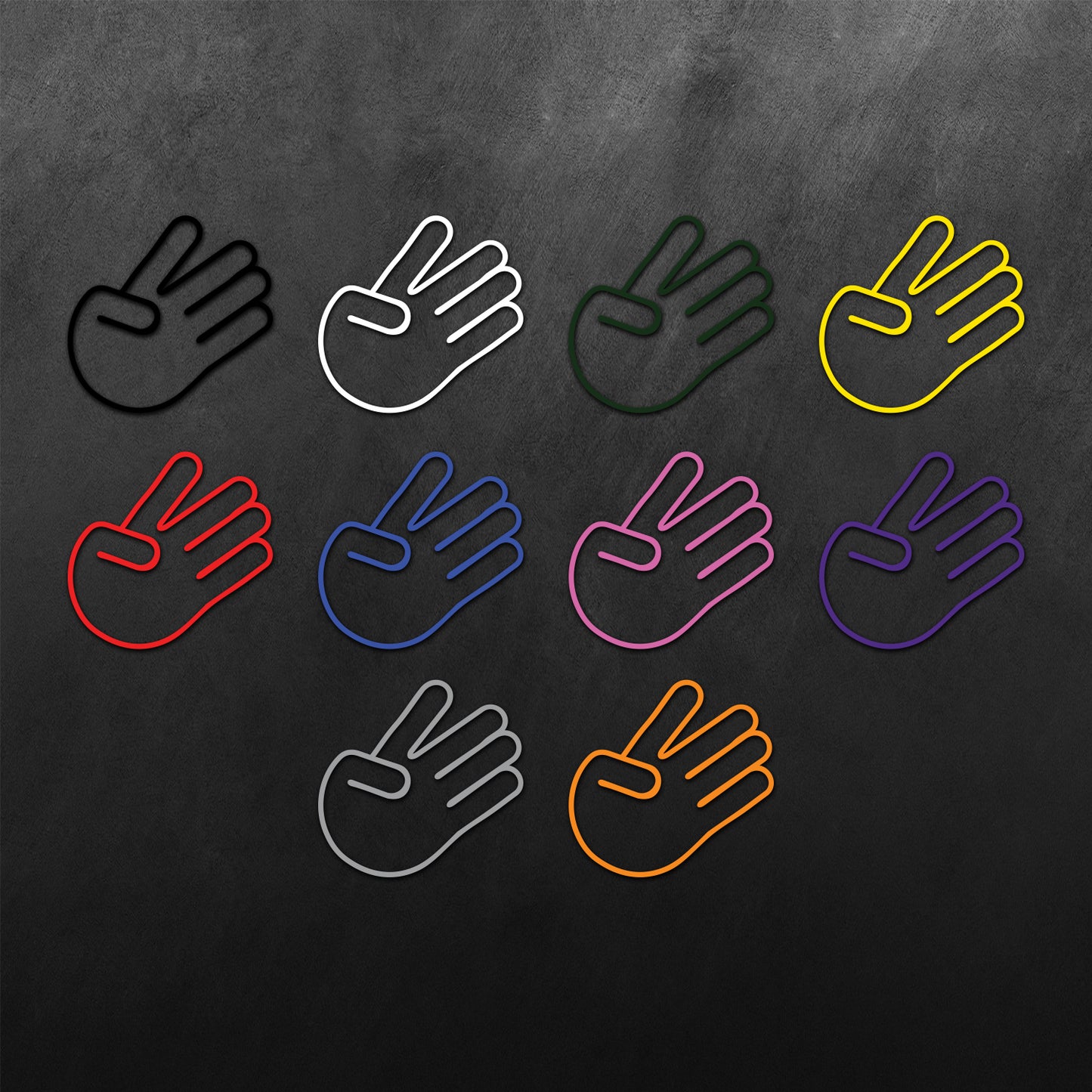 JDM Hand Show Stopper Sticker