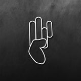 JDM Hand Shocker 2 Pink 1 Stink Sticker