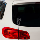 JDM Hand Shocker 2 Pink 1 Stink Sticker